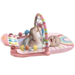 Baby Piano Gym Play Mat with Musical Activity Center